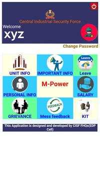cisf m power app : payslip , salary , leave info screenshot 2