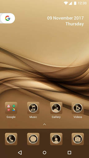 Gold Theme by Micromax screenshot 1