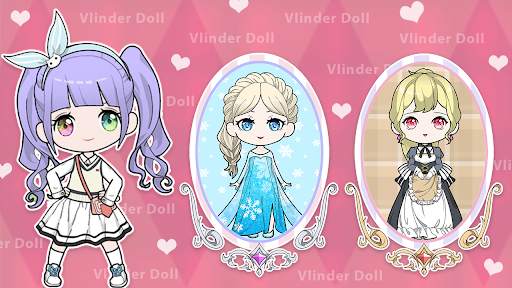 Vlinder Doll: Dress up games screenshot 3