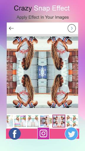 Crazy Photo Effect Mirror screenshot 2