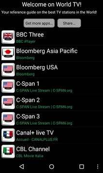 World TV screenshot 2