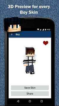 Free Boy Skins for Minecraft screenshot 3
