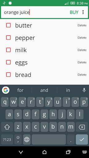 Need to Buy - Grocery List screenshot 2