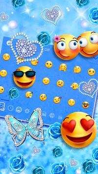 Blue Butterfly Gravity Keyboard screenshot 3