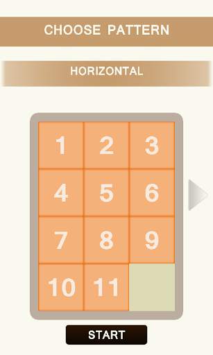 4x3 Sliding puzzle game screenshot 4