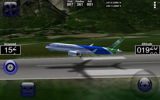 Airplane C919 Flight Simulator screenshot 10