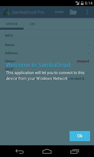 SambaDroid 1 تصوير الشاشة