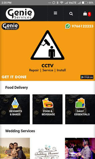 The Genie App screenshot 1