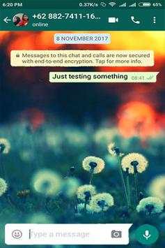 Wallpaper for Background Chat Whatsapp screenshot 5
