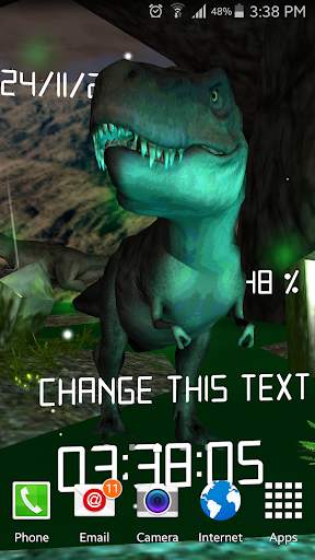 T-Rex King Dinosaur Lwp Lite screenshot 6
