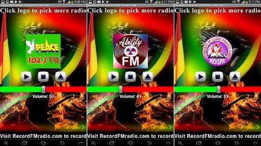 GHANA Radios - Adom Fie FM, MOGPA Radio, ACCRA24 7 تصوير الشاشة