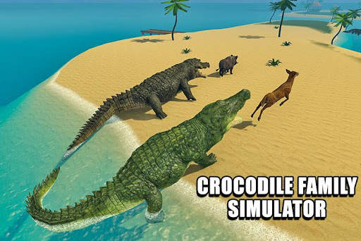 Crocodile Family Simulator Games 2021 screenshot 1