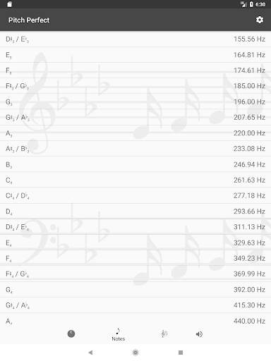 Pitch Perfect (Digital Pitch Pipe) screenshot 7