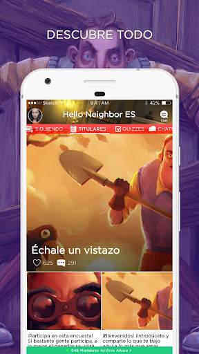 Neighbor Amino para Hello Neighbor en Español screenshot 1