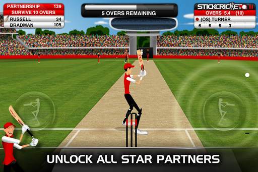 Stick Cricket Partnerships screenshot 5