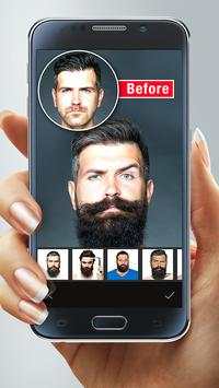 Man Hair Mustache Photo Editor screenshot 3