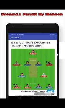 Dream11 Pandit screenshot 2