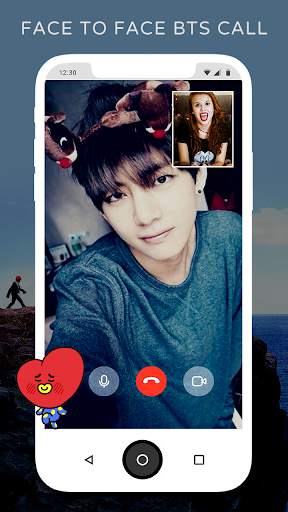 Fake Video Call : BTS Call You screenshot 2