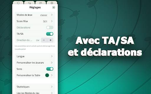 Belote Hors Ligne Individuel screenshot 9