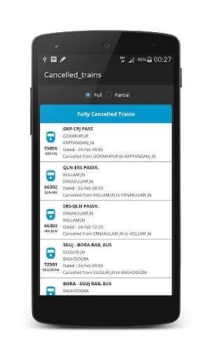 Indian Train Status Companion : Seat Availability screenshot 3