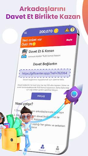 Gift Center—Oyun Kodu UC Kazan screenshot 5