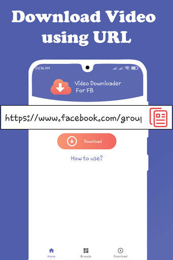 Video Downloader for Facebook screenshot 1