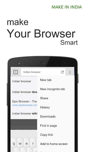 Indian Browser screenshot 2