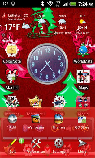 LC Christmas Theme 2 تصوير الشاشة