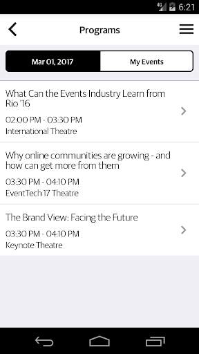 Official Confex 2017 VIP App screenshot 2