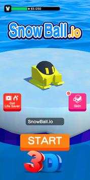 SnowBall.io - Guerra De Bolas de Nieve 3D screenshot 1