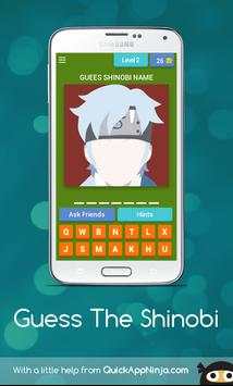 Guess The Ninja Character screenshot 1