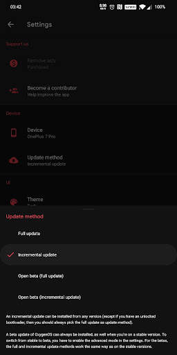 Oxygen Updater screenshot 7