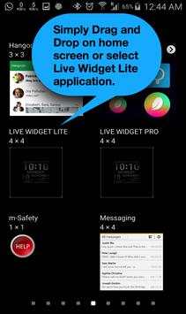 Live Widget Lite 2015 screenshot 3