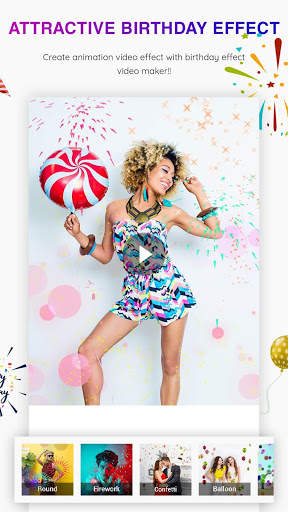 Birthday Photo Effect Video Maker screenshot 5
