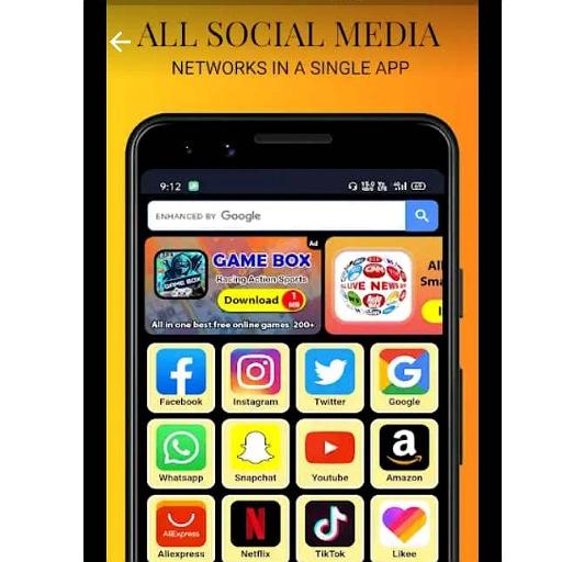 All in one Social media icon