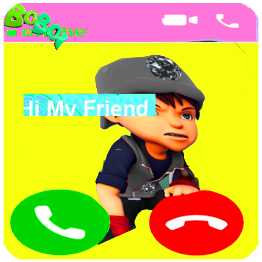 fake call from boboiboy video prank icon