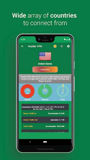 Hustler VPN - Free Unlimited Secure Fast Trusted screenshot 3