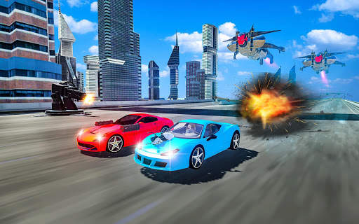 Flying Car  Fighting Transformation Robot screenshot 4
