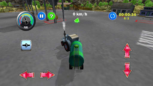 Tractor Farm Driver Free 3D Farming Simulator game screenshot 1