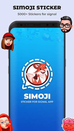 Simoji Stickers for Signal screenshot 2