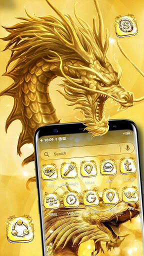 Golden Dragon Theme Launcher screenshot 4