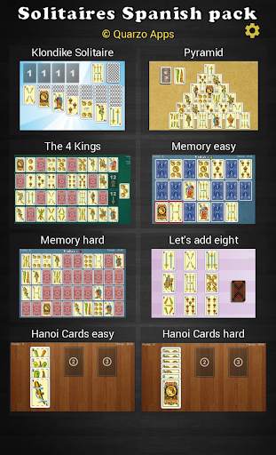 Solitarios de cartas españoles screenshot 17