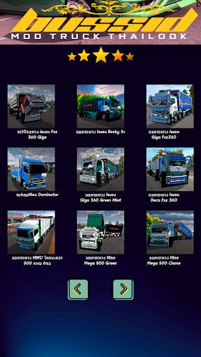 Bussid Mod Truk Thailook screenshot 3