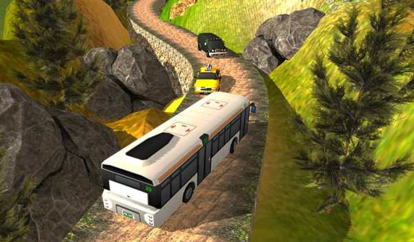 Off Road Bus Hill Climb Sim screenshot 2