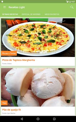 Receitas Light screenshot 4