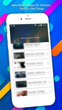 New Music Player for Youtube: Stream Free Songs screenshot 1