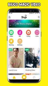 Biugo Magic Video Editor 3 تصوير الشاشة