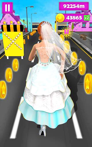 Bride Run Escape Running Games screenshot 2