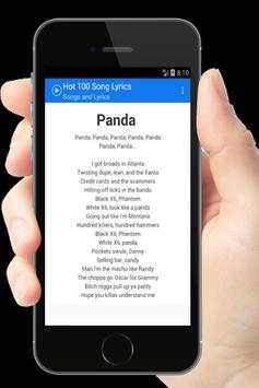 Hot 100 Song Lyrics screenshot 2