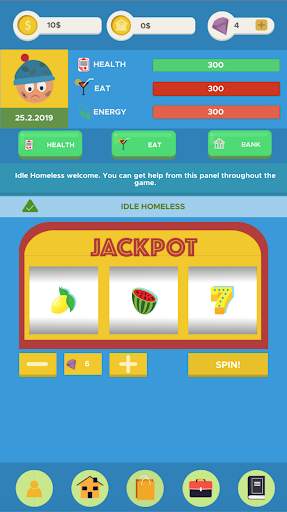 Idle Homeless - Life Simulator screenshot 5